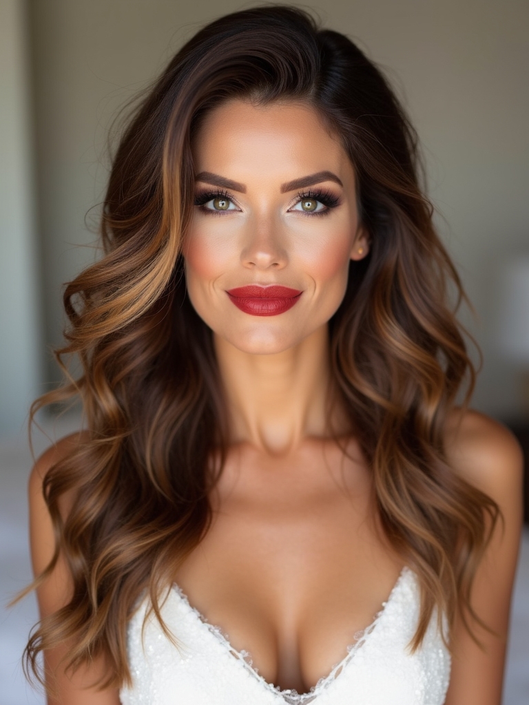 sculpted waves with elegance