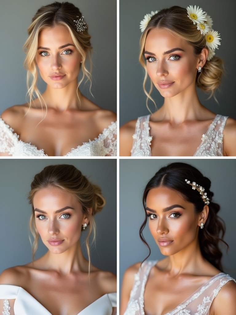 securely attach veil accessories