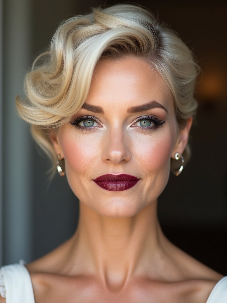 short wedding hairstyle tips