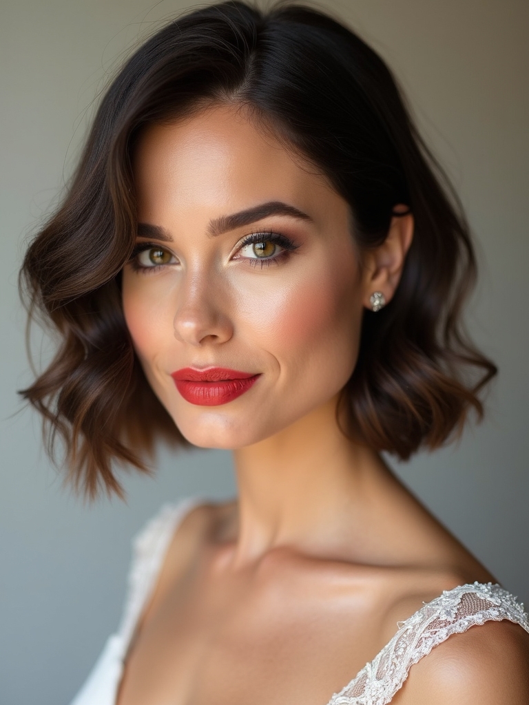 sleek bob or romantic waves