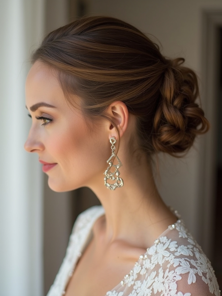sleek chignon for everyone