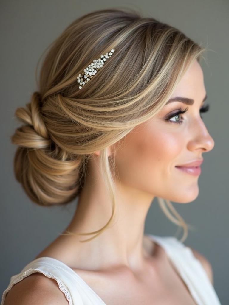 sleek classic photogenic updos