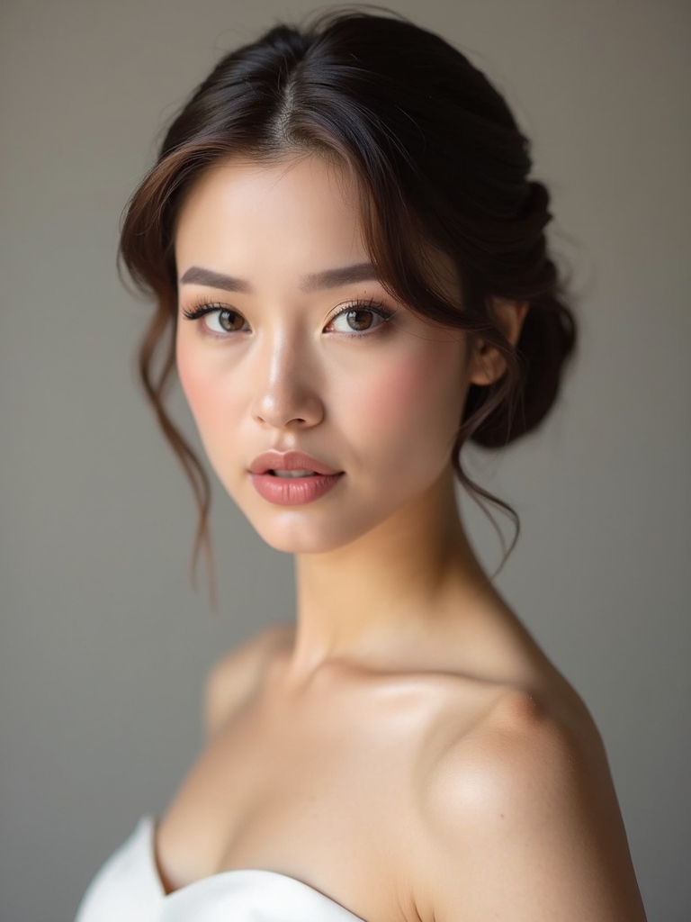sleek polished bridal hairstyles