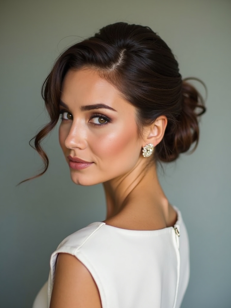 sleek polished updo techniques