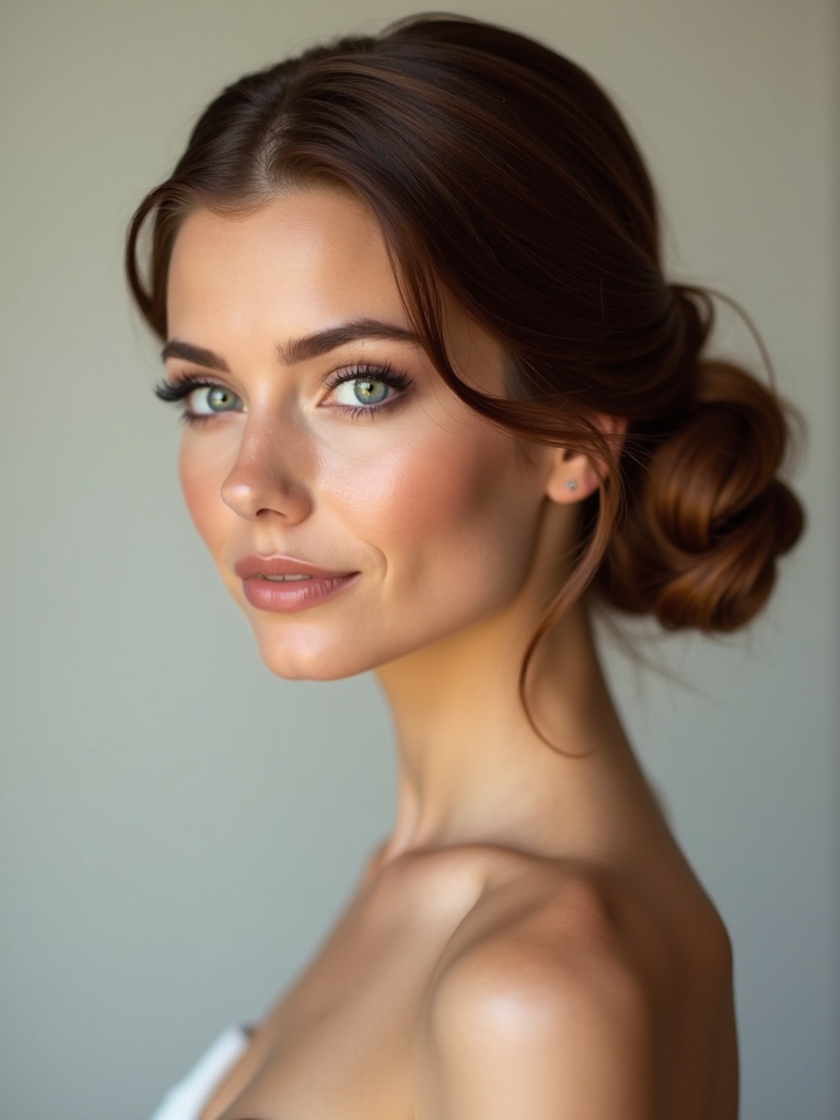 sleek soft romantic hairstyles