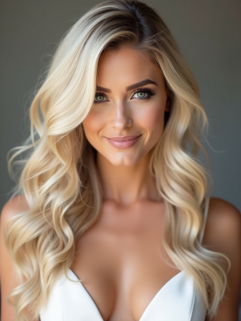 soft champagne balayage tutorial
