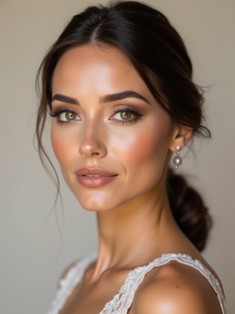 soft contouring and highlighting