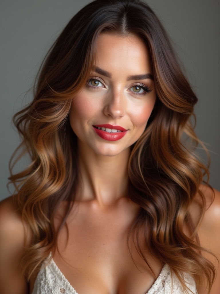 soft effortless wave styling