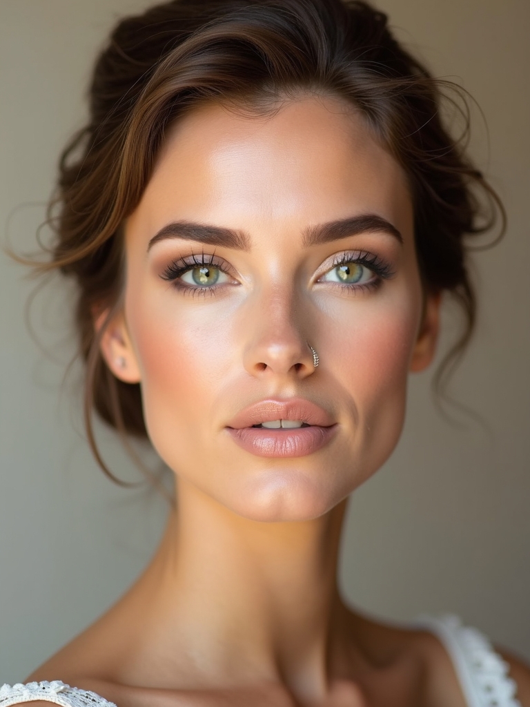 soft elegant wedding eyeshadow