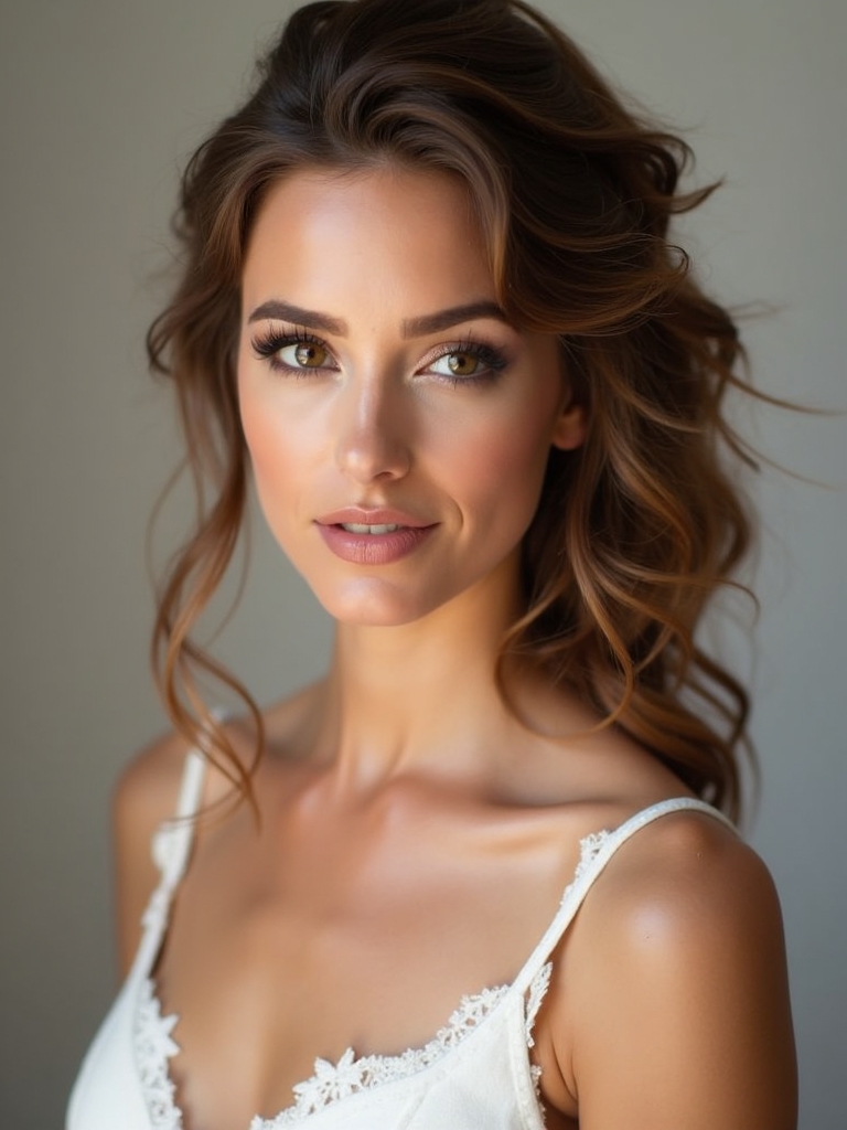 soft lengthening face framing waves