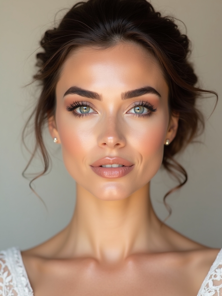 soft natural polished brows