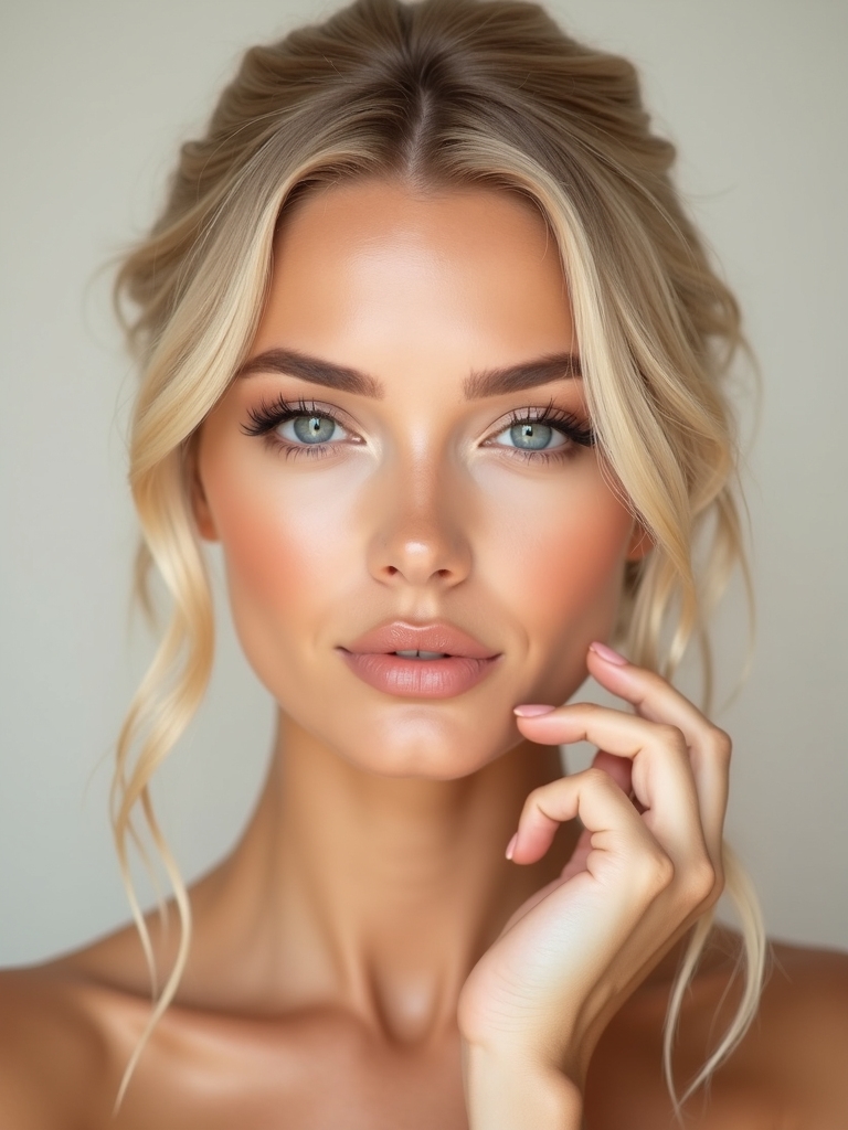 soft peach radiance tutorial