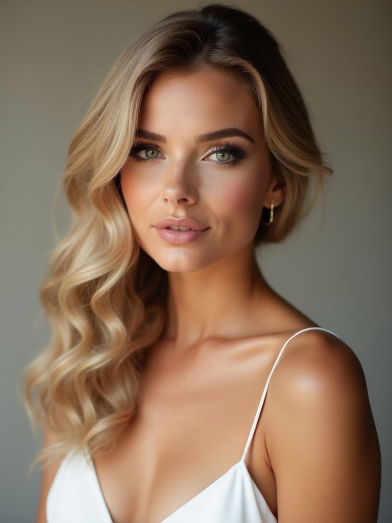 soft romantic wavy elegance