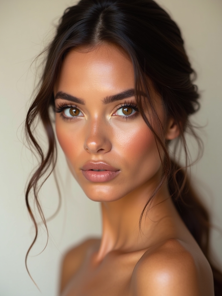 soft rosy autumn glow