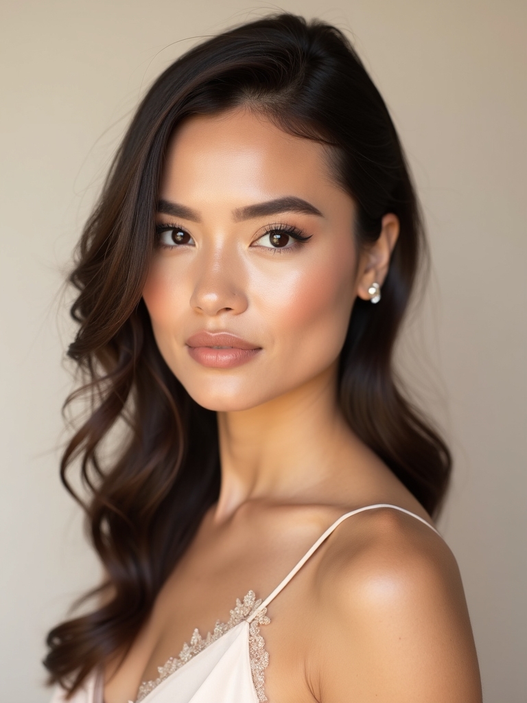 soft satin makeup finish