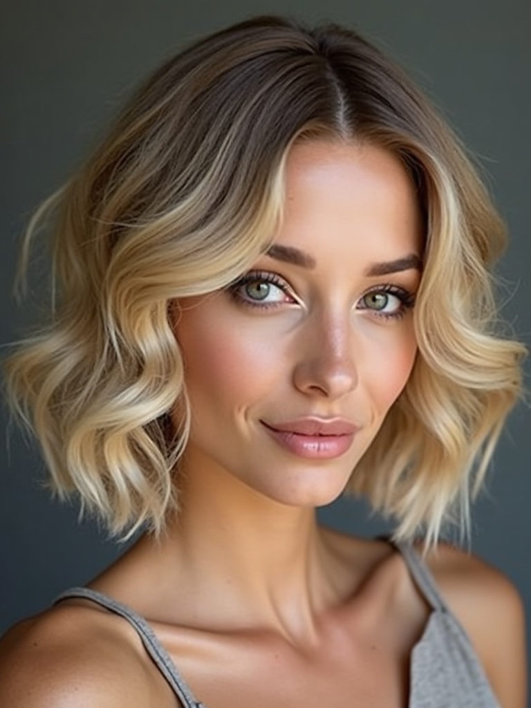 soft waves with finger curls