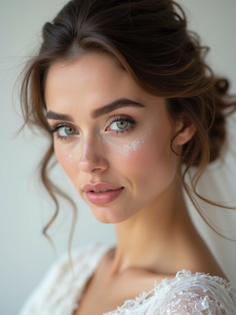 sparkling winter eye looks