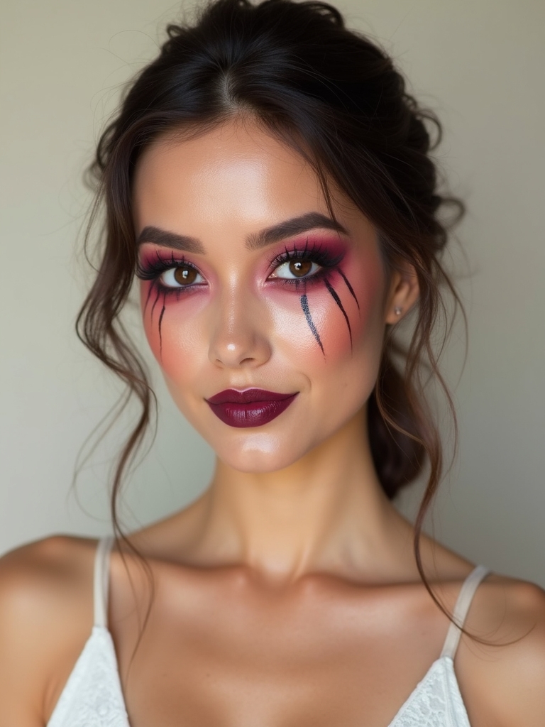 spooky yet beautiful bridal looks