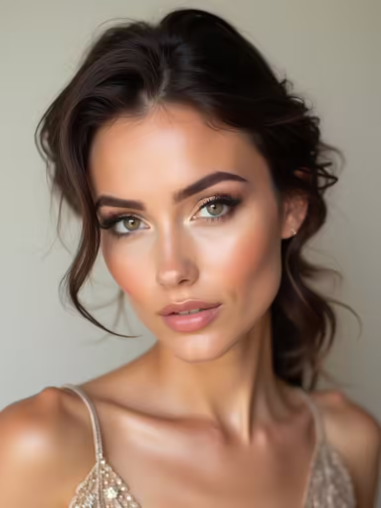 stunning bridal engagement makeup