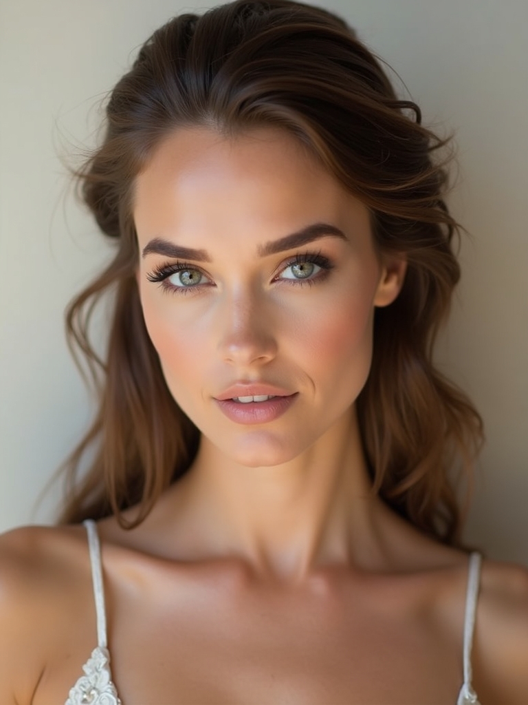 stunning bridal makeup portraits
