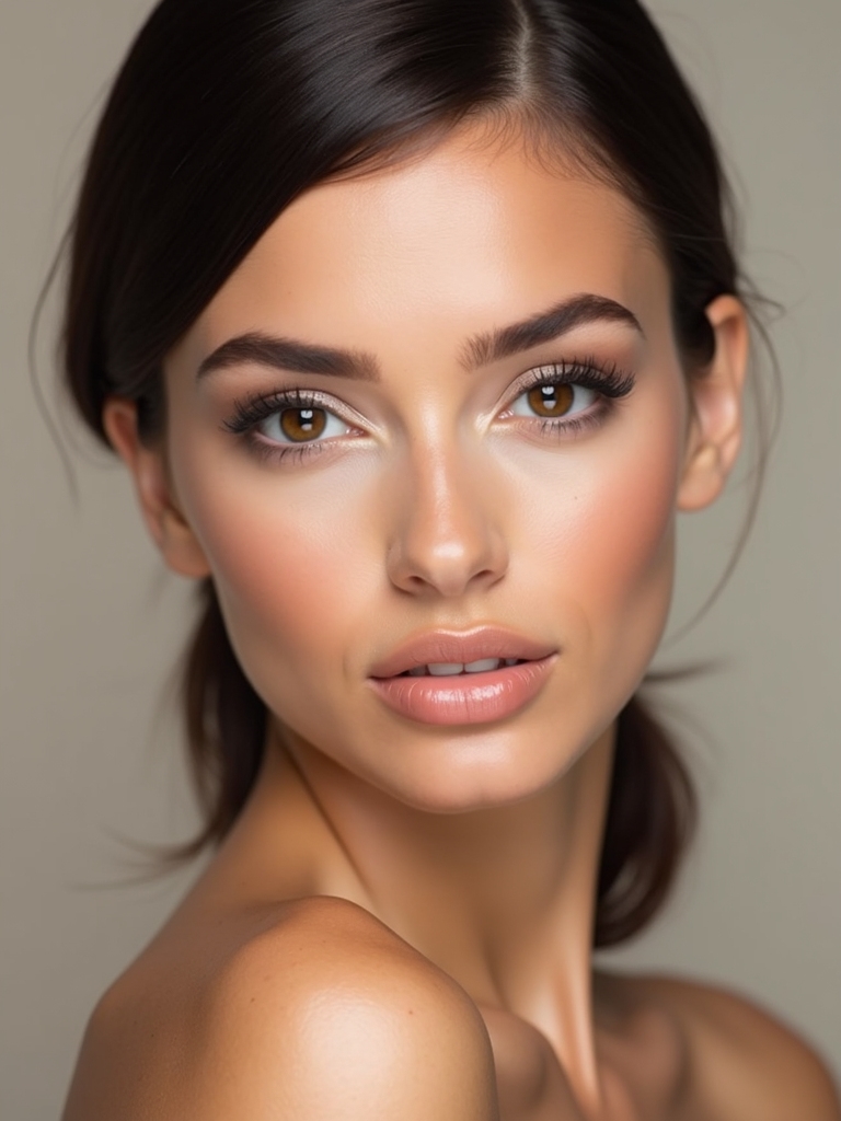 stunning brown eyes makeup