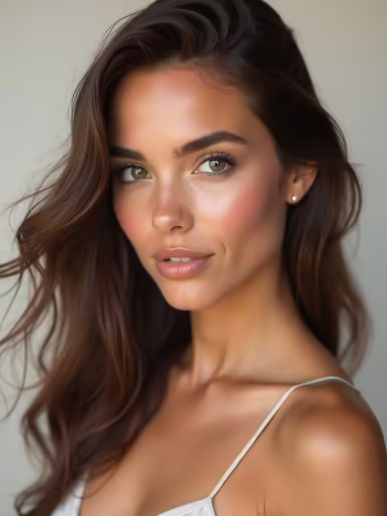 stunning engagement shoot makeup