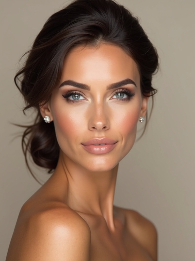 stunning natural bridal looks