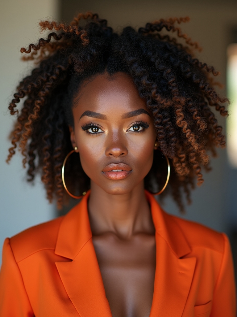 stylish afro textured bridal hairstyles