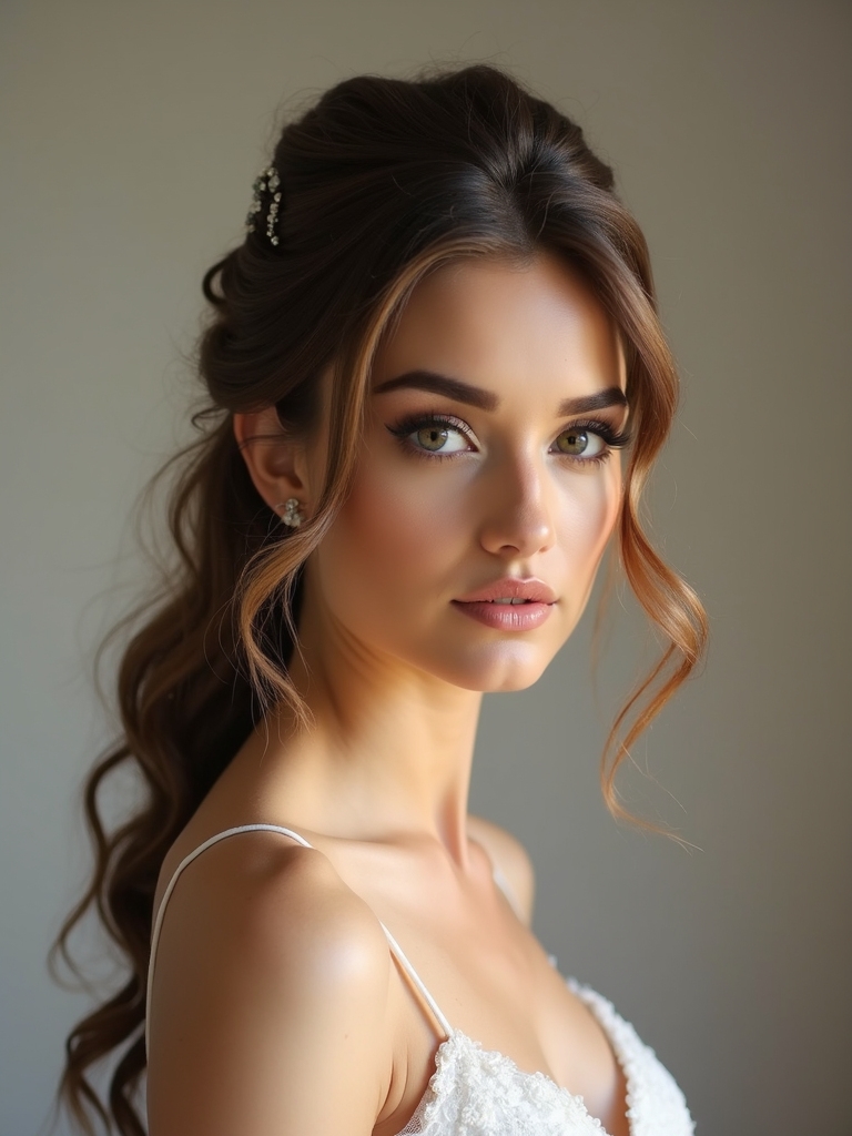 subtle accessories enhance elegance