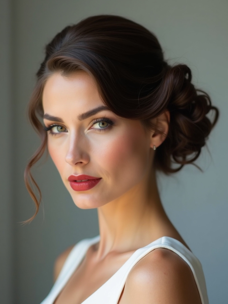 subtle effortless hairstyle statement