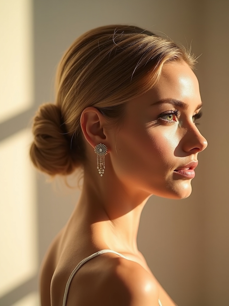subtle glamour through accessories