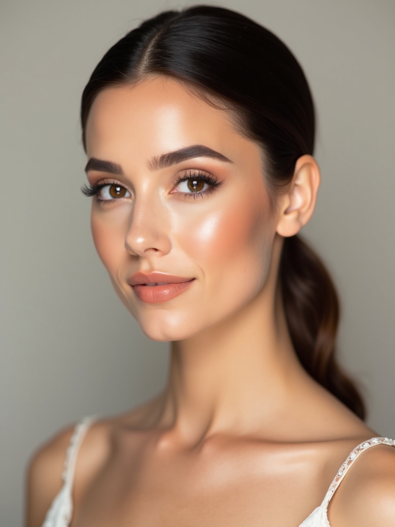subtle luminous eye makeup