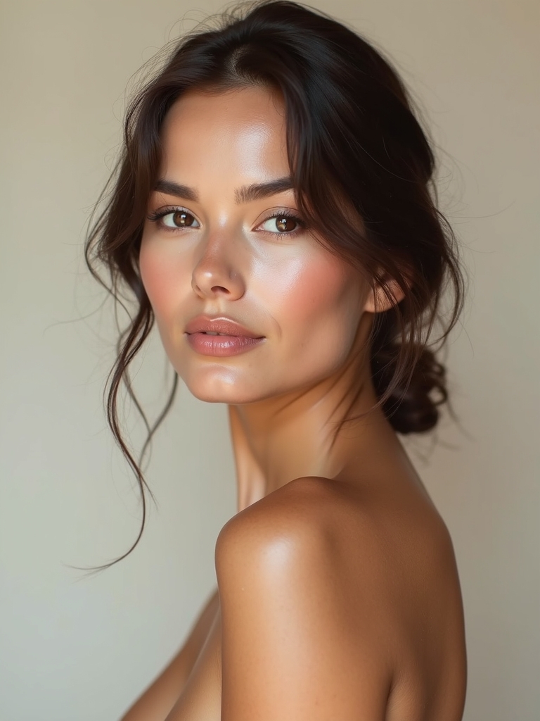 subtle polished bridal makeup