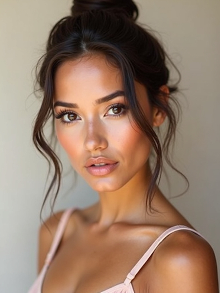 subtle radiant highlighter application