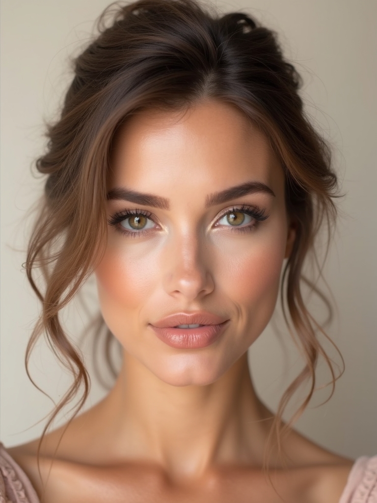 subtle romantic nude aesthetics