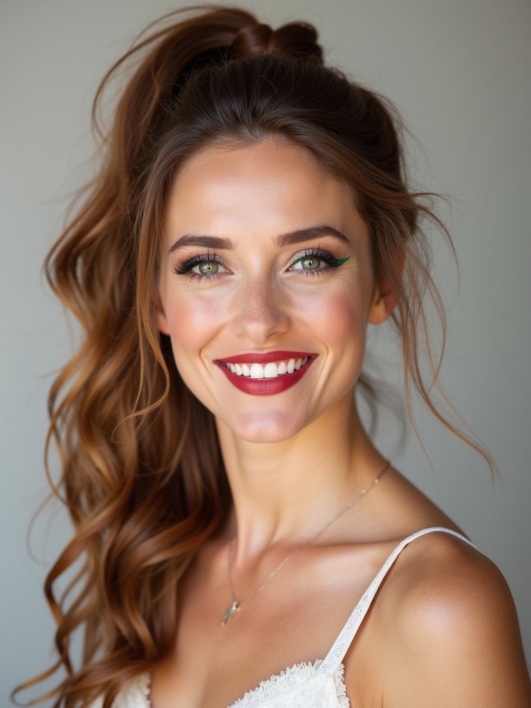 textured bubble ponytail tutorial