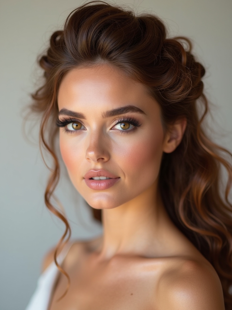 textured crown twist hairstyle
