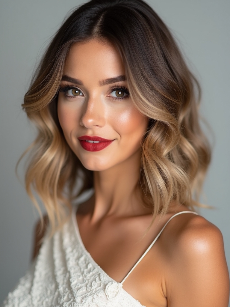 textured lob with waves