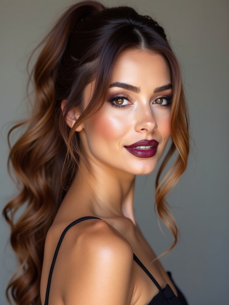 textured ponytails for comfort