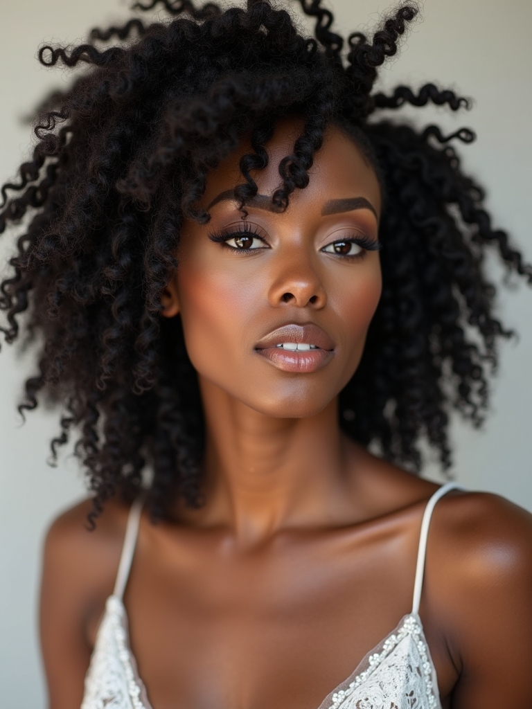 textured twists for brides