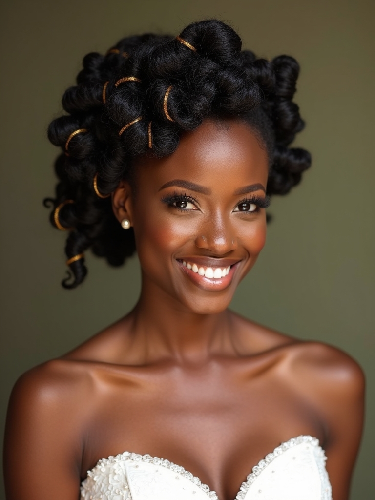 timeless african inspired updos