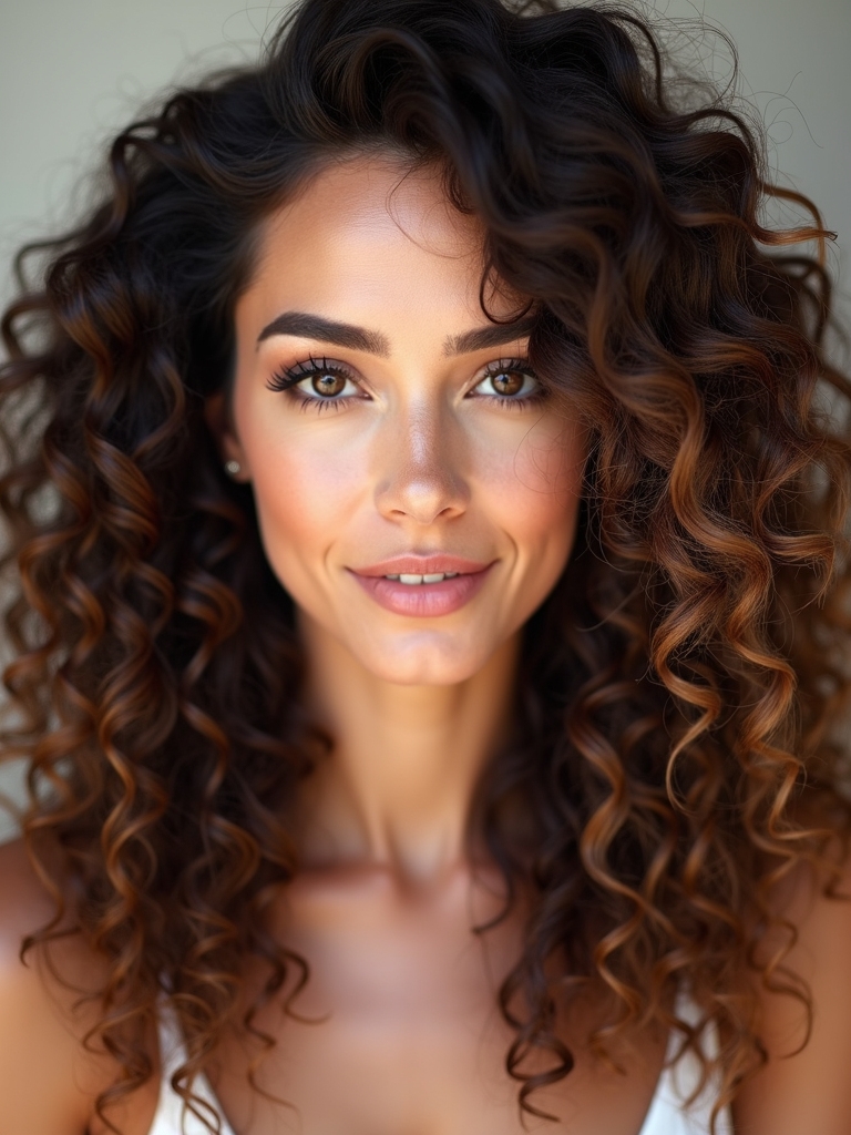 timeless bridal soft ringlets