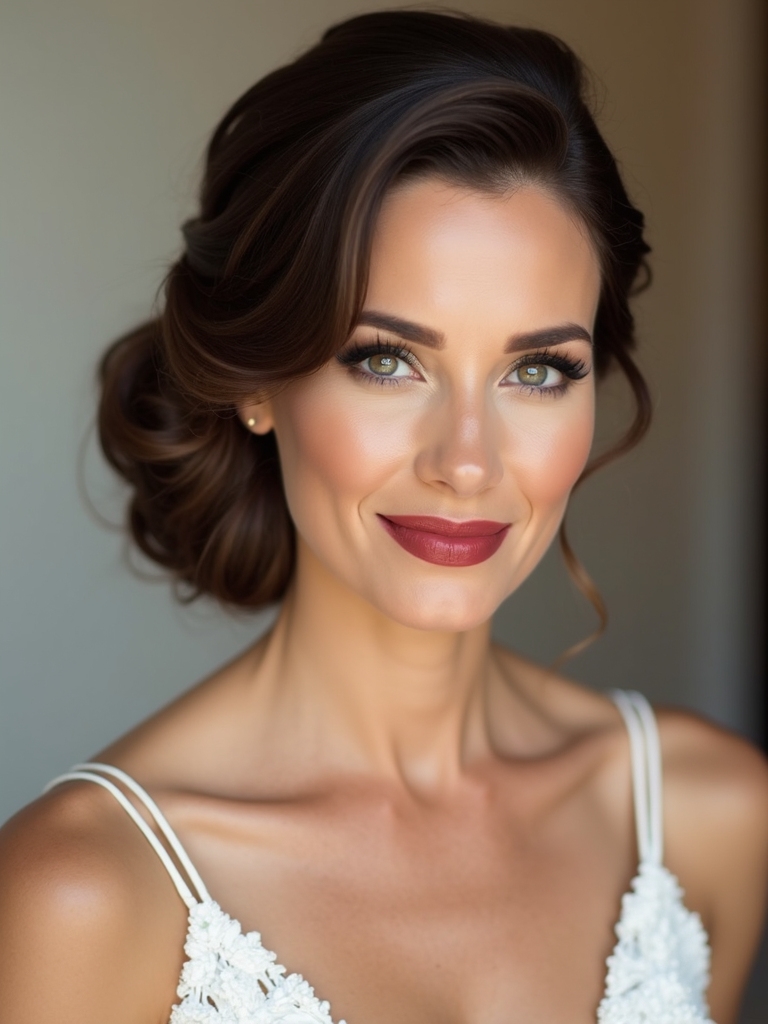 timeless classic updo elegance