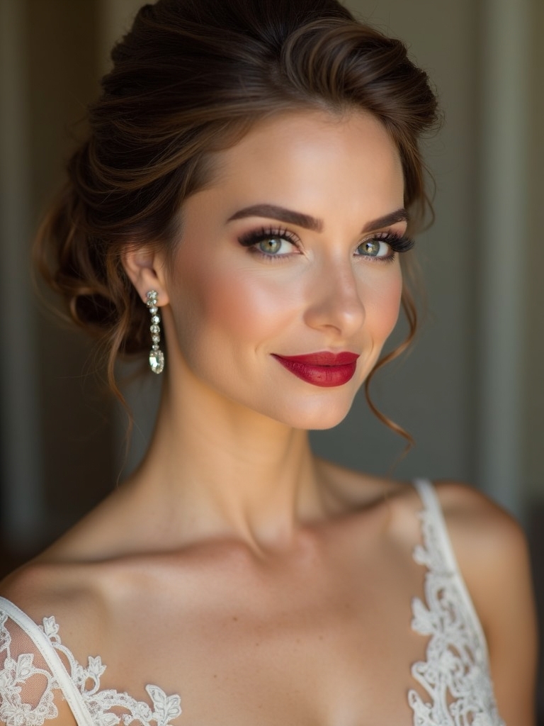 timeless classic updo elegance