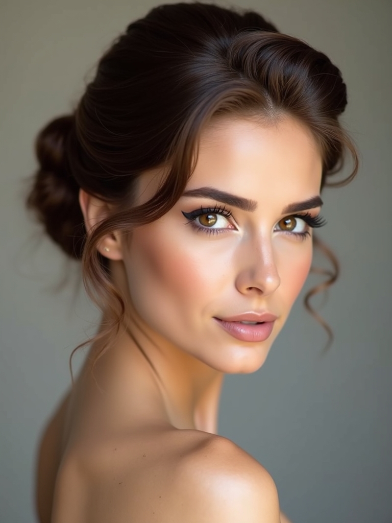 timeless classic updo styles
