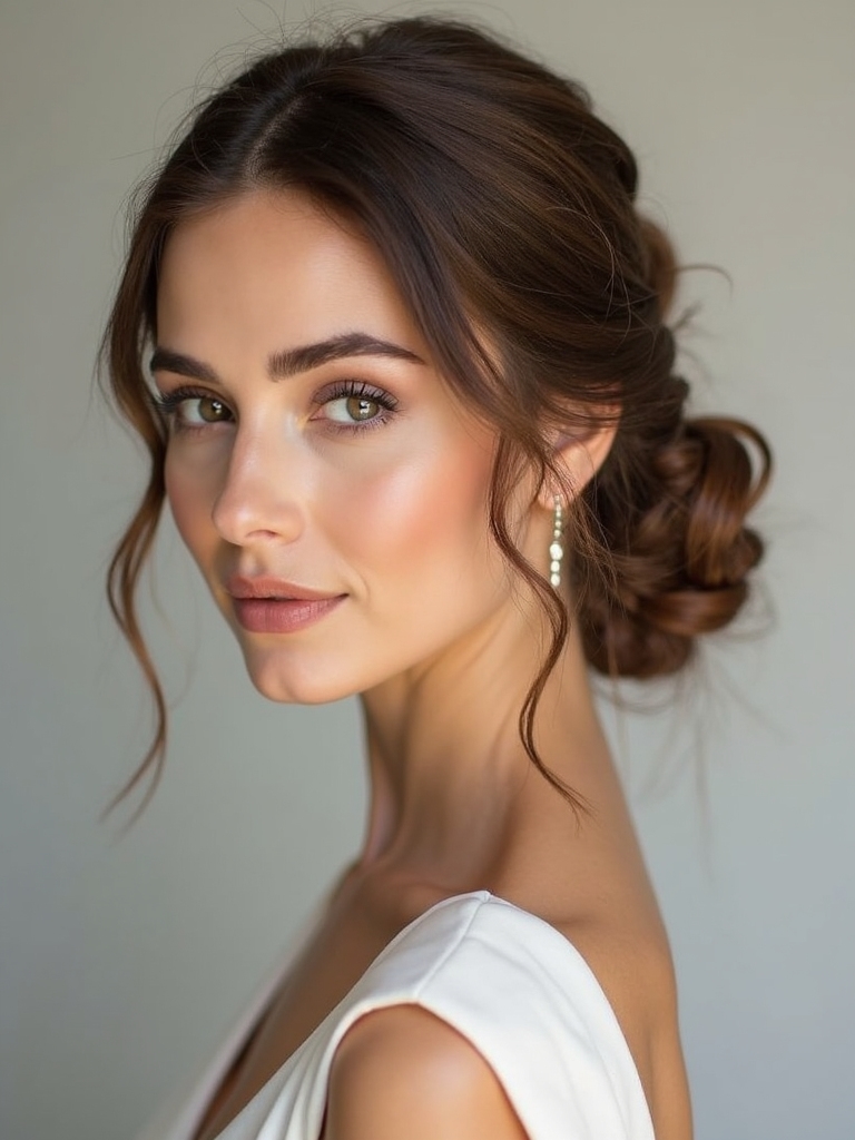 timeless effortless bridesmaid hairstyles