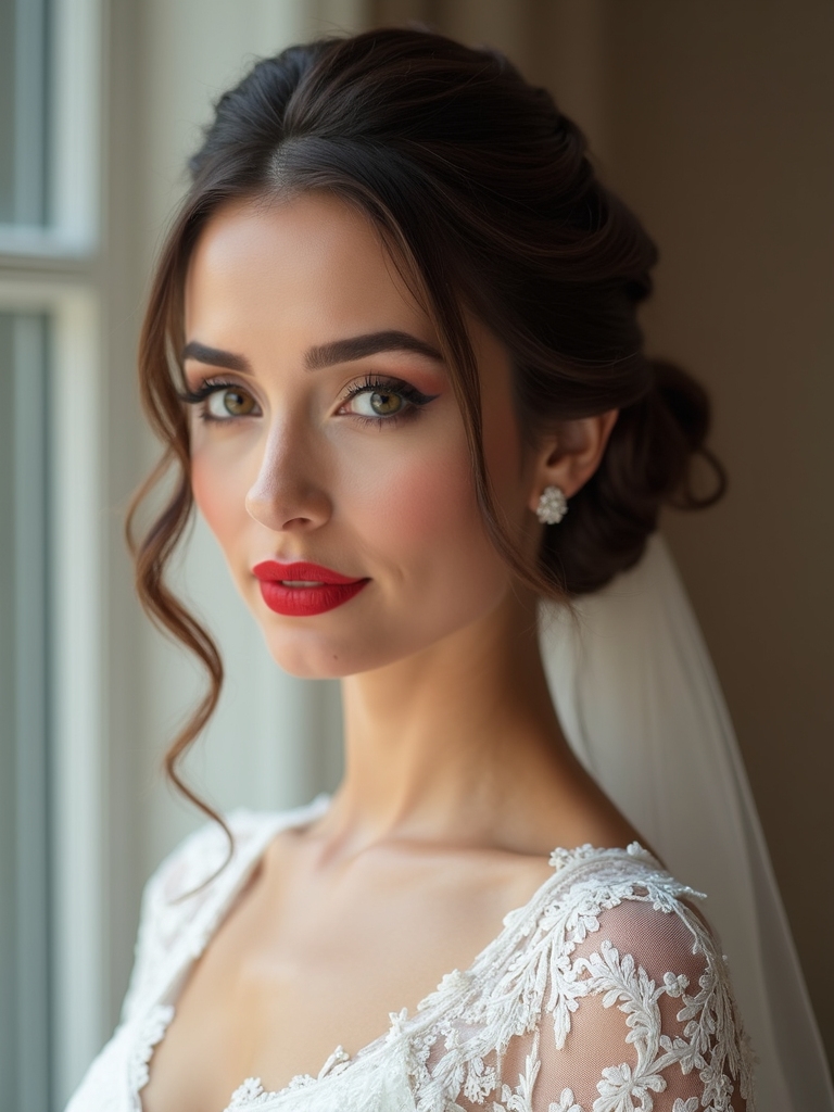 timeless elegance refined updo