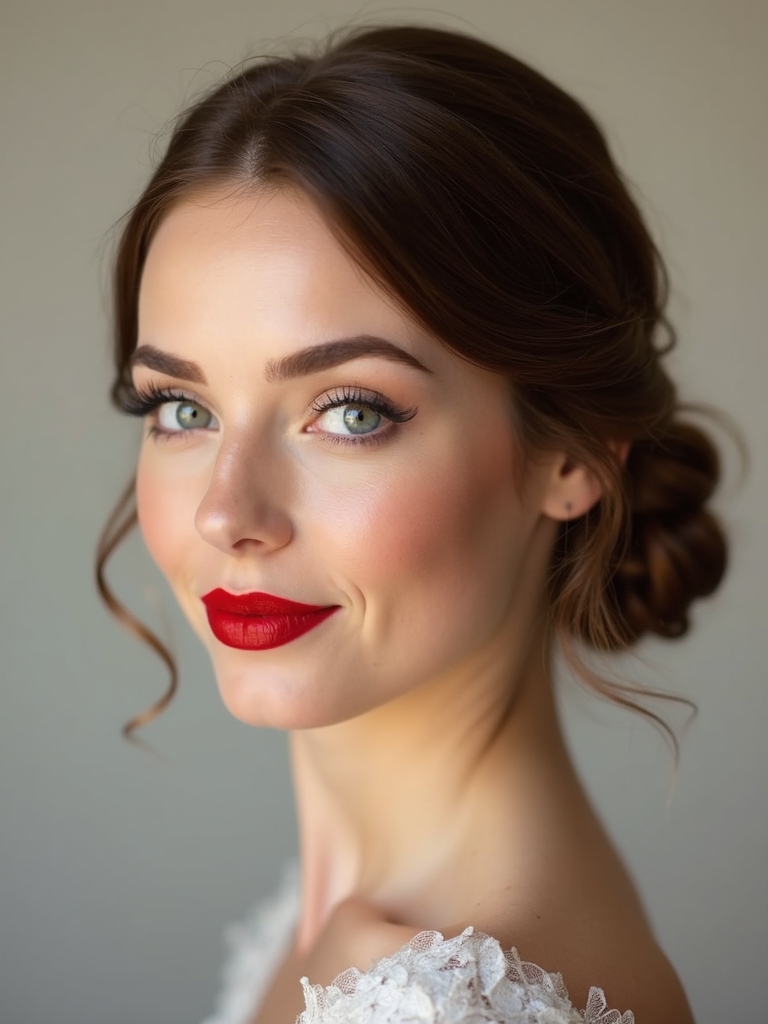 timeless elegance with buns