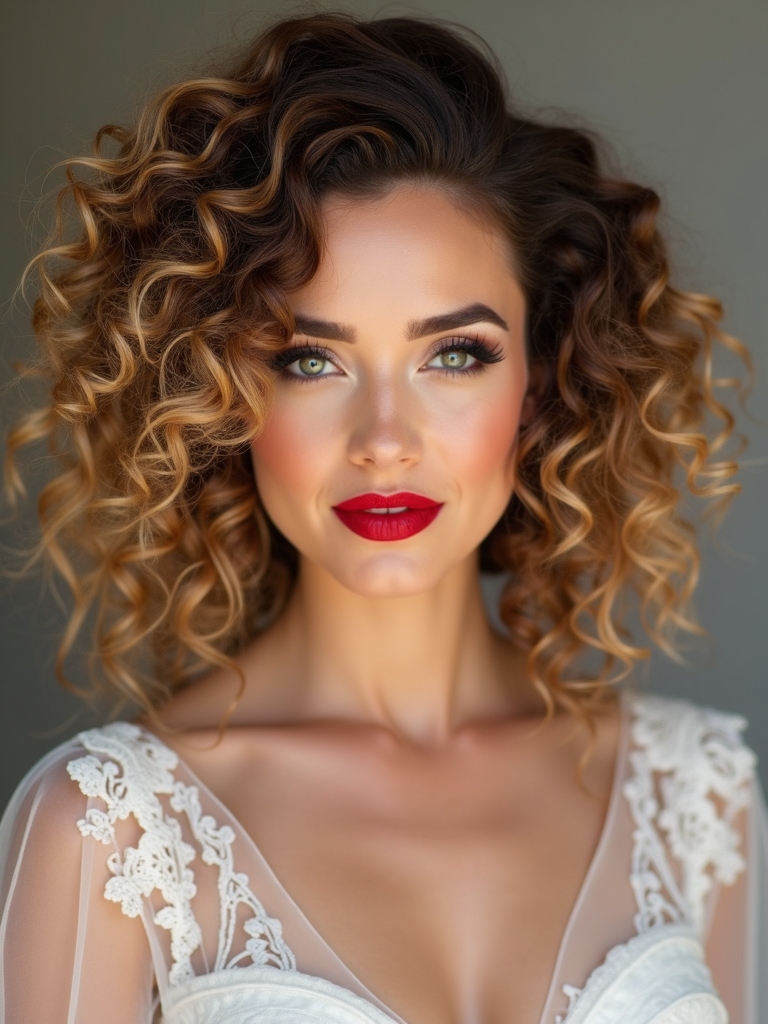 timeless elegance with curls
