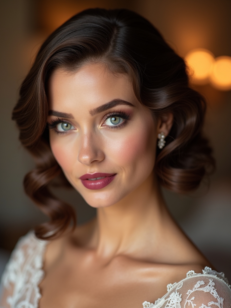 timeless elegance with waves